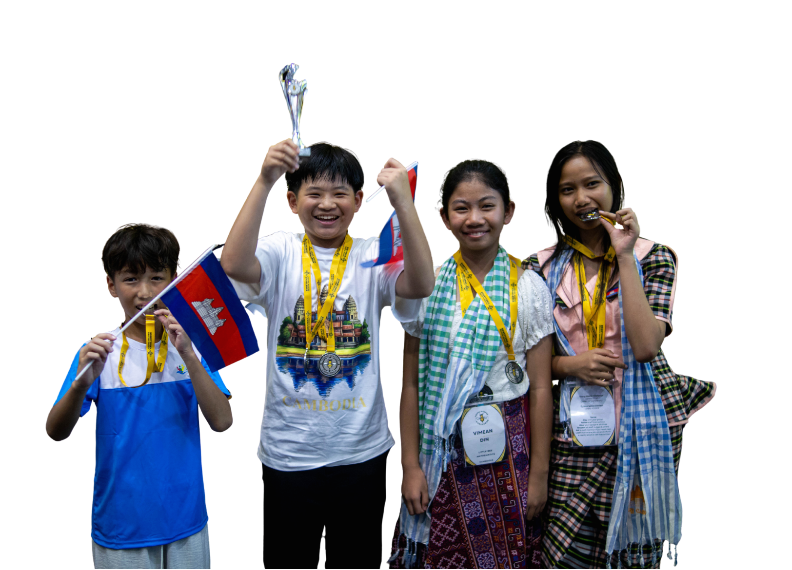 Young Master students celebrating