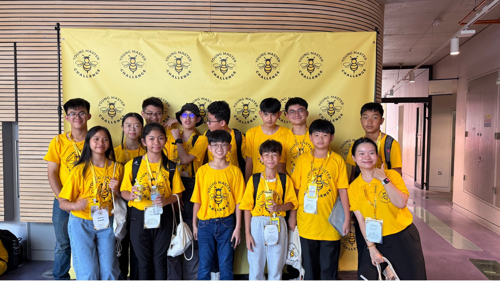 Young Master Mathematics Competition participants